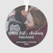 Notre premier Noël Engagé Main Lettré Photo (dos)