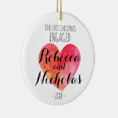 Notre premier Noël engagé ou ensemble ornement (Droite)