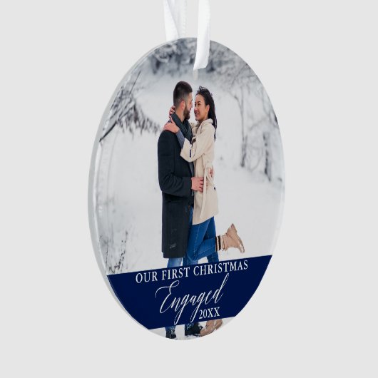 Notre premier Noël engagé photo bleu (devant)