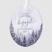 Notre premier Noël engagé Photo Pine Tree Forest (devant)