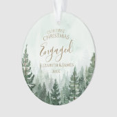 Notre premier Noël engagé Photo Pine Tree Forest (devant)