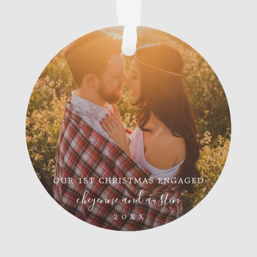 Notre premier Noël engagé photo simple (dos)