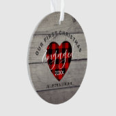 Notre premier Noël Engagé Rustic Plaid Custom (devant)