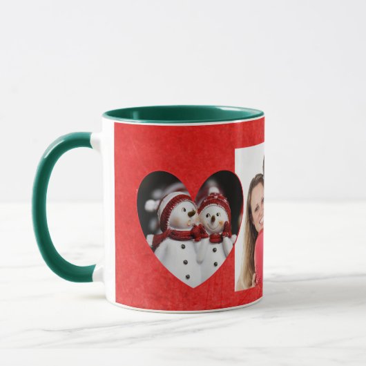 Notre premier Noël Ensemble Café Mug (Gauche)