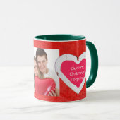 Notre premier Noël Ensemble Café Mug (Devant droit)