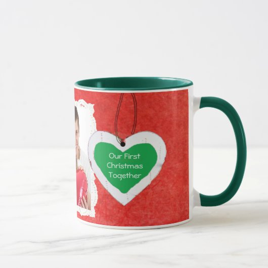 Notre premier Noël Ensemble Café Mug (Droite)