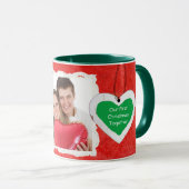 Notre premier Noël Ensemble Café Mug (Devant droit)