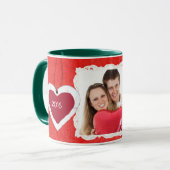 Notre premier Noël Ensemble Café Mug (Devant gauche)