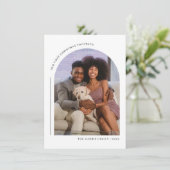 Notre premier Noël Ensemble Carte photo de famille (Debout devant)