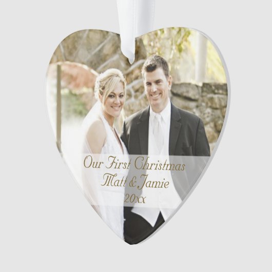 Notre premier Noël ensemble Couple's (devant)