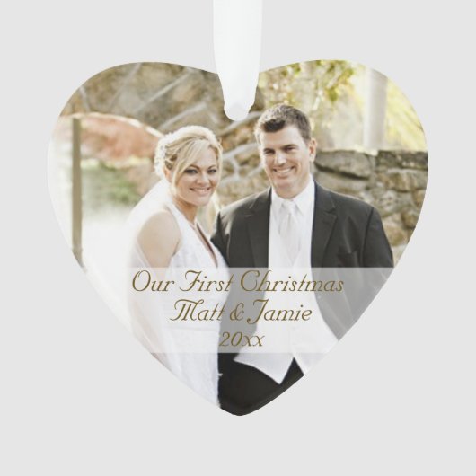 Notre premier Noël ensemble Couple's (devant)