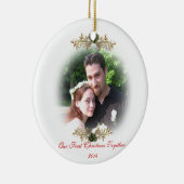 Notre premier Noël ensemble ornement (Droite)