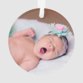 Notre premier Noël| Grands-parents| Pine Wreath (dos)