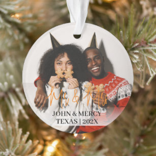 Notre premier Noël M. et Mme Newlysée élégant