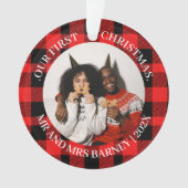 Notre premier Noël M. et Mme Newlysée élégant (devant)