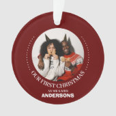 Notre premier Noël M. et Mme Newlysée élégant (devant)