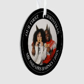 Notre premier Noël M. et Mme Newlysée élégant (devant)