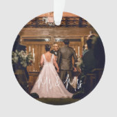 Notre premier Noël M. et Mme Newlysée élégant (devant)