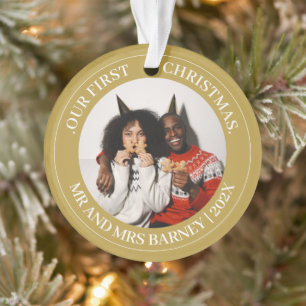 Notre premier Noël M. et Mme Newlysée élégant