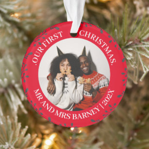 Notre premier Noël M. et Mme Newlysée élégant