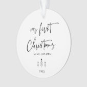 Notre premier Noël, M. et Mme Photo (devant)