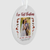 Notre premier Noël marié 2 photo moderne (devant)