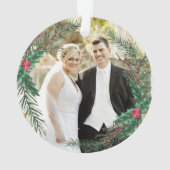 Notre premier Noël marié | Photo Mistletoe (dos)