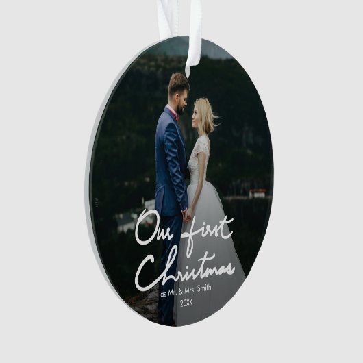 Notre premier Noël moderne à la main (devant)