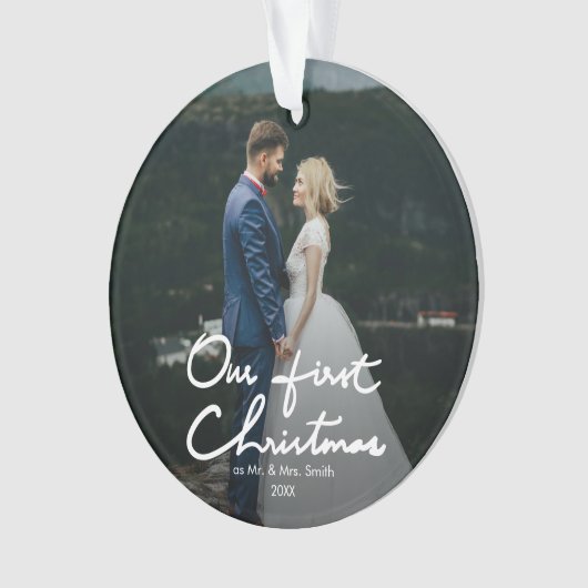 Notre premier Noël moderne à la main (devant)