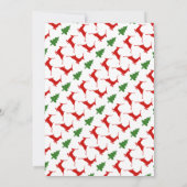 Notre premier Noel premier carte photo de cerfs de (Dos)