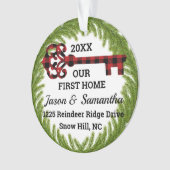 Notre premier ornement à domicile (devant)