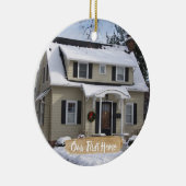 Notre premier ornement à la maison de Noël (Droite)