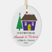 Notre premier ornement à la maison de Noël - (Droite)