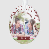 Notre premier ornement à la maison de vacances (devant)