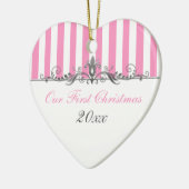 Notre premier ornement de garde de Noël (Gauche)