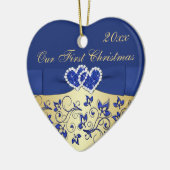 Notre premier ornement de garde de Noël (Gauche)