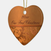 Notre premier ornement de garde de Noël (Gauche)