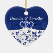 Notre premier ornement de garde de Noël (Dos)