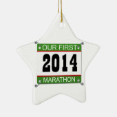Notre premier ornement de marathon - 2014 (Droite)