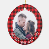 Notre premier ornement de Noël (Gauche)