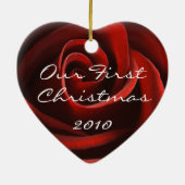 Notre premier ornement de Noël (Dos)