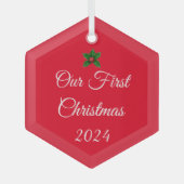 Notre premier ornement de Noël (Recto)