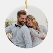 Notre premier ornement de Noël, M. et Mme. (Dos)