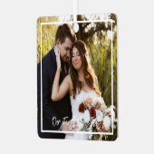 Notre premier ornement de Noël M. et Mme Metal (Avant gauche)