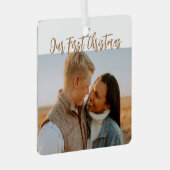 Notre premier ornement de Noël M. et Mme Metal (Avant droite)