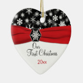 Notre premier ornement de souvenir de Noël (Droite)