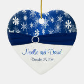 Notre premier ornement de souvenir de Noël (Dos)