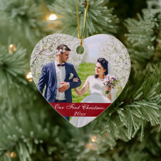 Notre premier Ornement Mariage de Noël RSG (Arbre)