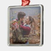 Notre premier ornement photo de Noël engagé (Gauche)