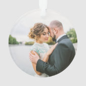 Notre premier ornement photo de Noël engagé (dos)